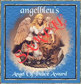 ANGEL OF PEACE AWARD